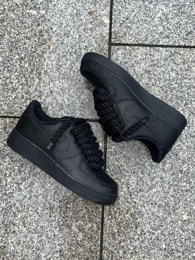 Air force noir grand lacets