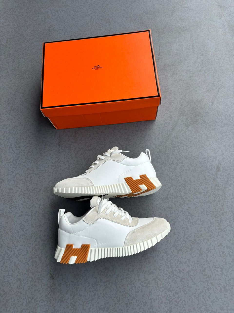Hermes bouncing blanc