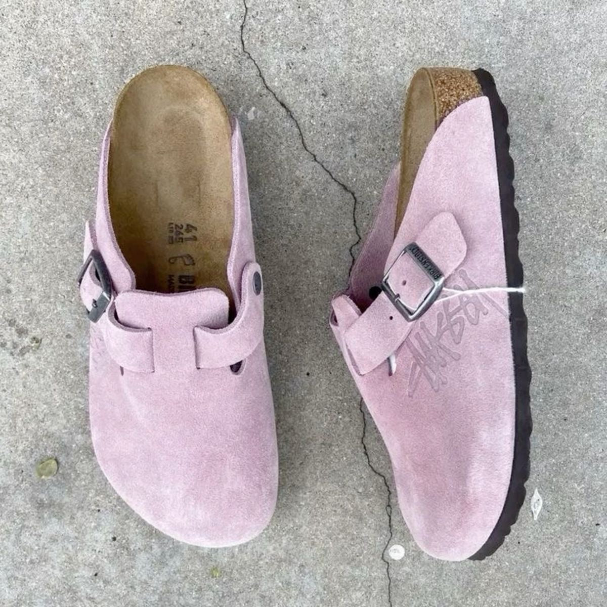 Birkenstock Boston Stüssy